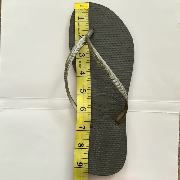 Havaianas Women Silver Slim Flip Flops - Picture 5 of 5